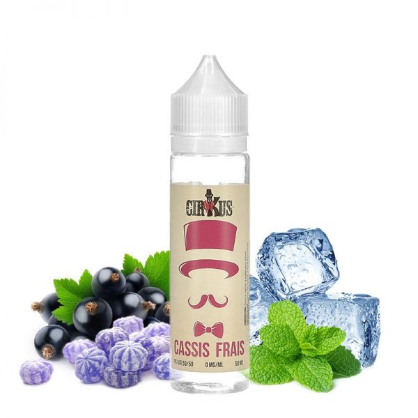 e liquide cassis frais 50ml par vdlv